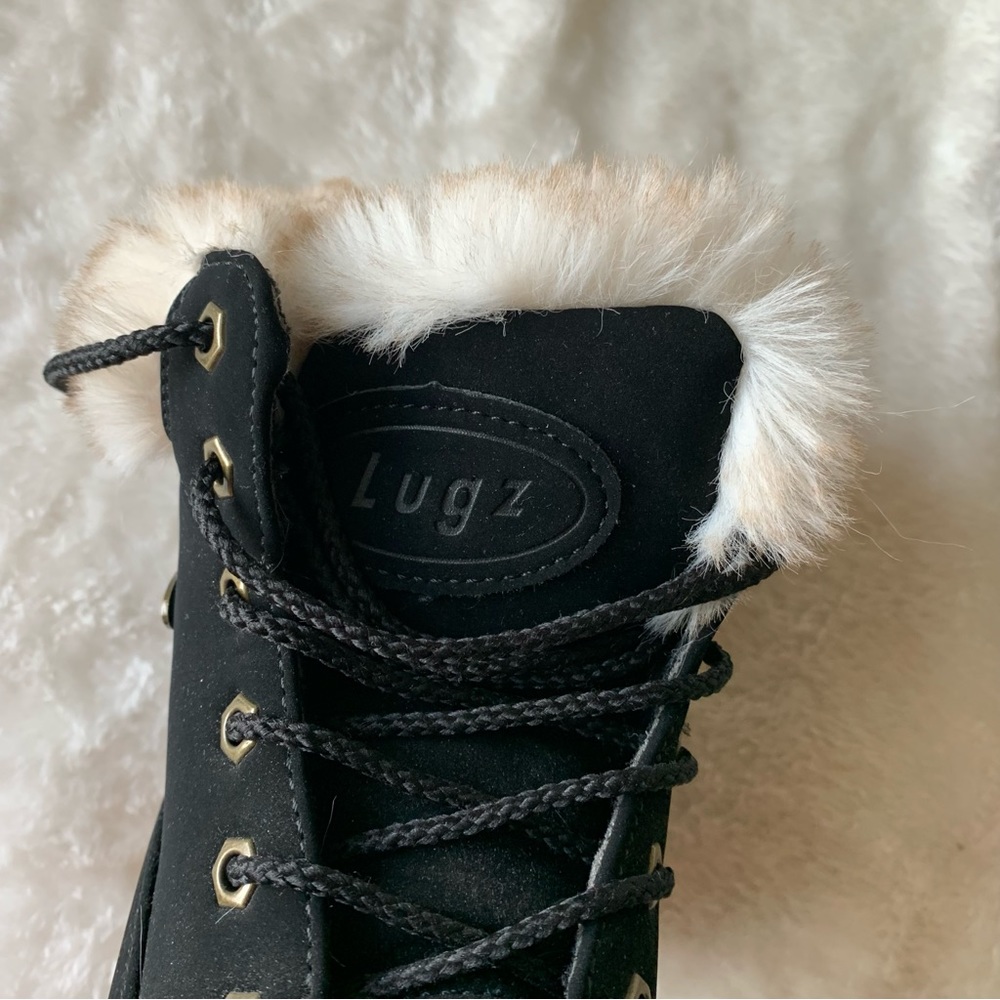 ୨୧ ･ﾟ✧ Lugz Black Fluffy Booties - Picture 7 of 7